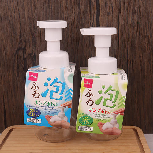 日本分装洗面奶洗脸打泡器