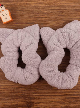 日式洗脸手腕带女加厚防湿水手环袖套运动吸汗护腕神器卡通造成人