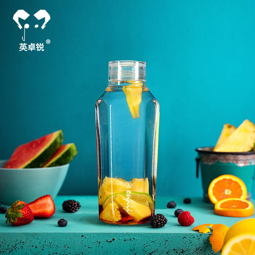 boii本因塑料杯透明水杯tritan