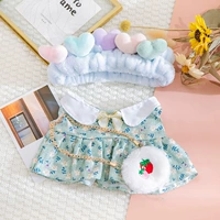 Повязка на голову, юбка, клубника, 5 шт