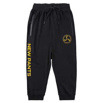 北海怪兽新裤子乐队的夏天彭磊庞宽赵梦七分裤短裤子男女休闲裤薄