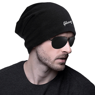 大G吉普森GIBSON电吉他摇滚音乐套头棉帽子男女包头帽骑行保暖帽