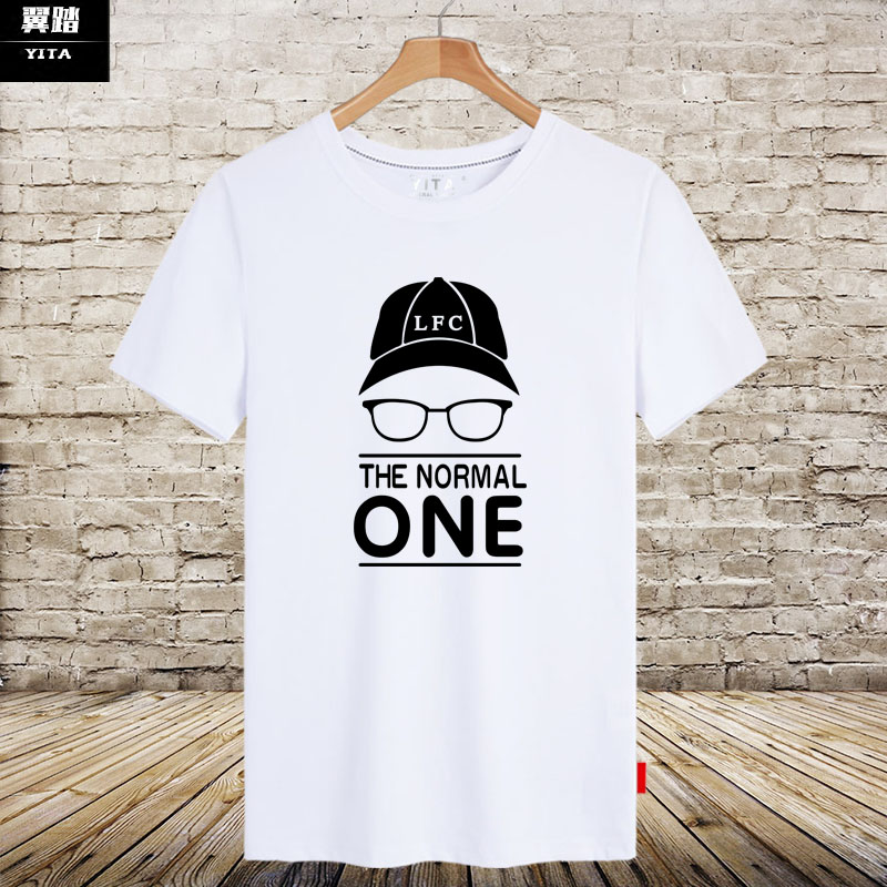 主教练纯棉运动短袖T恤衫