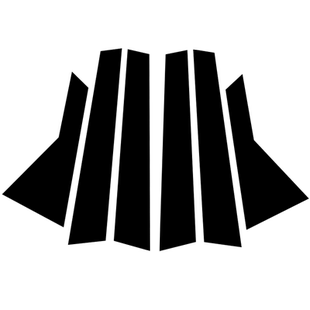 适用09款10/11老12丰田rav4配件改装专用装饰荣放汽车用品中柱贴