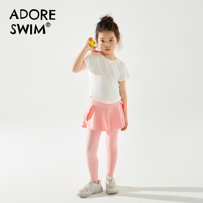 爱多尔舒适透气紧身裤女童裙裤