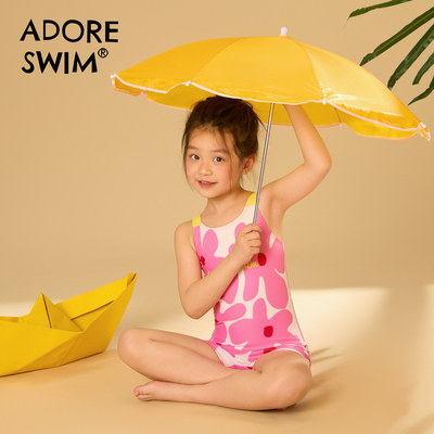 Adoreswim女童游泳衣舒适亮丽