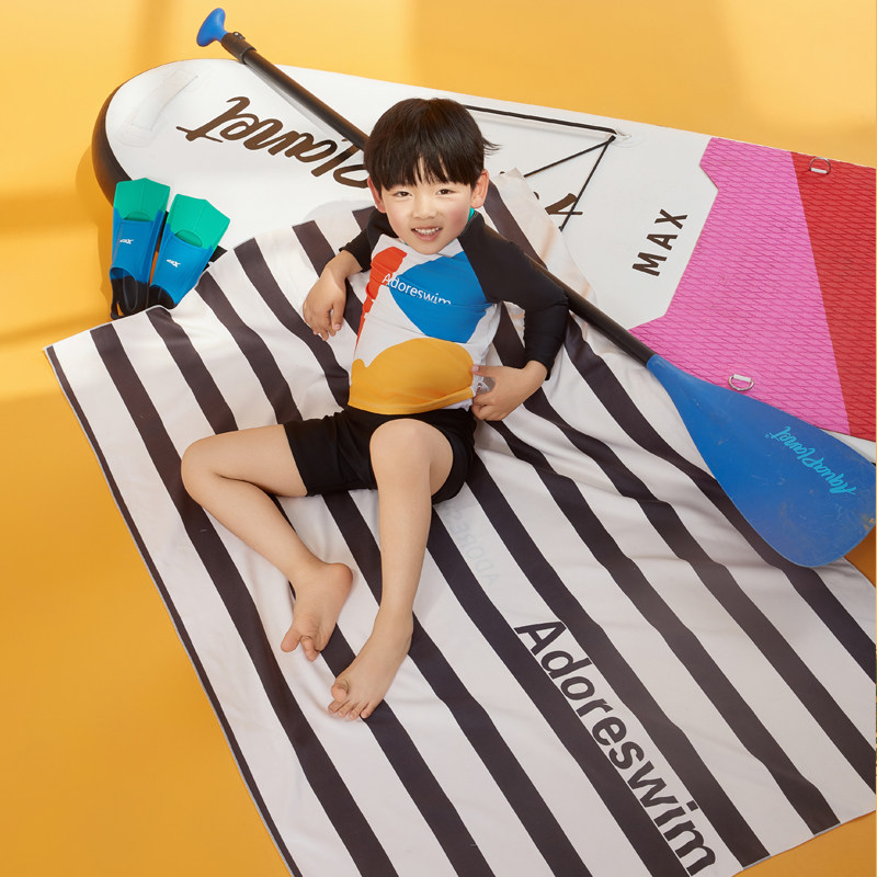 爱多尔儿童浴袍男童速干浴巾女童毛巾沙滩巾男童游泳装备全套泳装,运动/瑜伽/健身/球迷用品,浴巾/吸水巾,淘宝优惠券,粉丝福利购,淘宝优惠卷