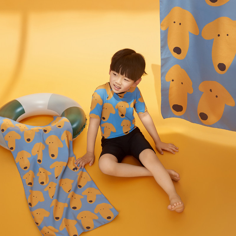 爱多尔儿童游泳浴巾速干浴袍男童沙滩巾干毛巾便携式披巾浴衣泳衣,运动/瑜伽/健身/球迷用品,浴巾/吸水巾,淘宝优惠券,粉丝福利购,淘宝优惠卷