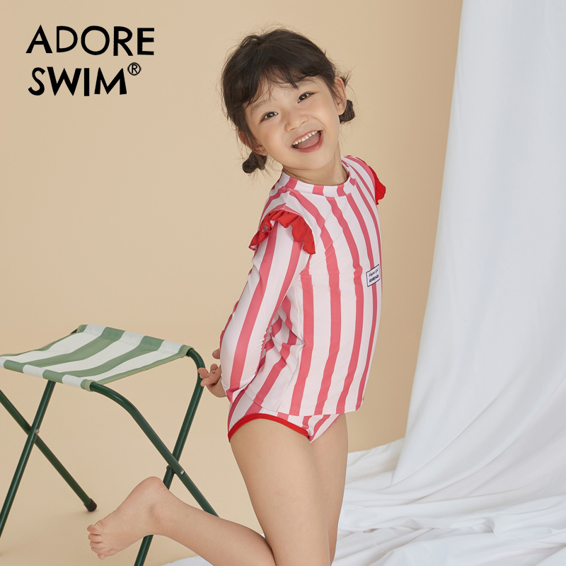 adoreswim原创专利爆款女孩泳衣