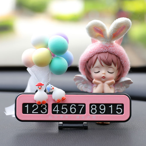 汽车摆件安妮天使宝贝中控台摆件