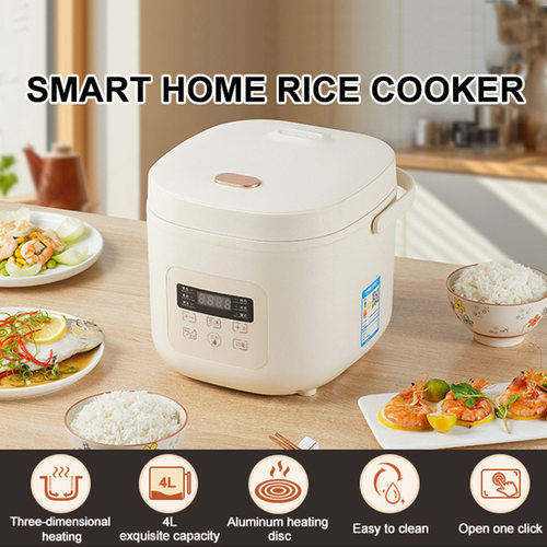 rice cooker电饭煲不粘锅家用4升智能预约电压力锅多功能饭锅外贸