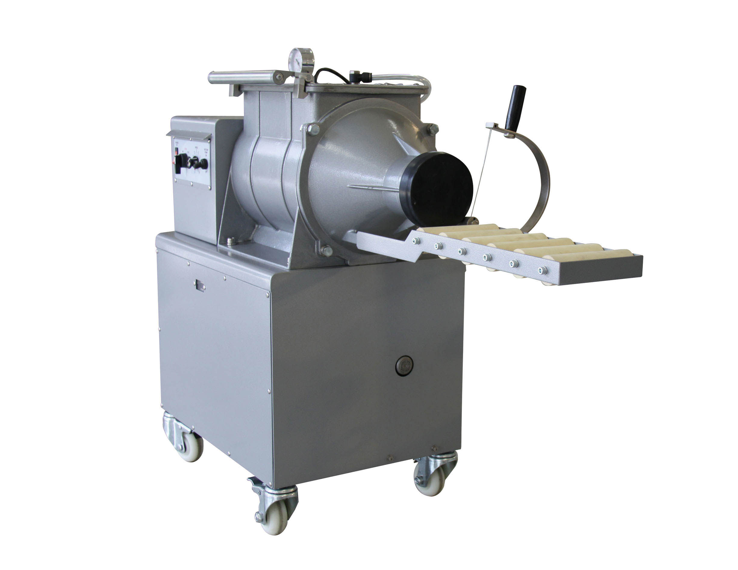 乐天陶社进口陶艺设备真空式混练机nvs-07新宝nidec练泥机不锈钢