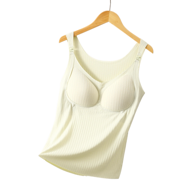 佑孕孕妇哺乳背心德绒发热