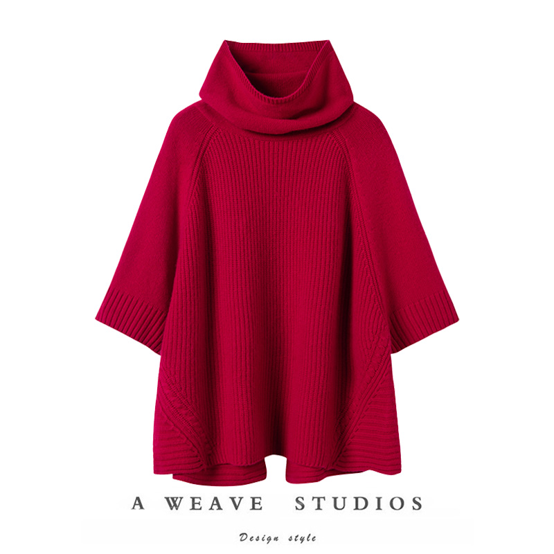 羊绒针织衫毛衣女新款宽松加厚冬