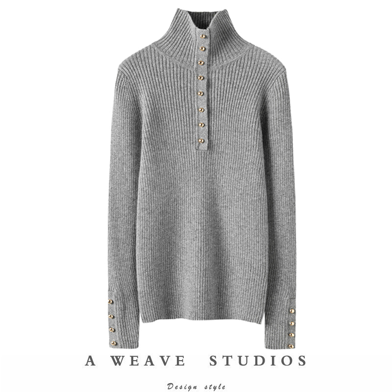 纯羊绒毛衣针织打底衫冬