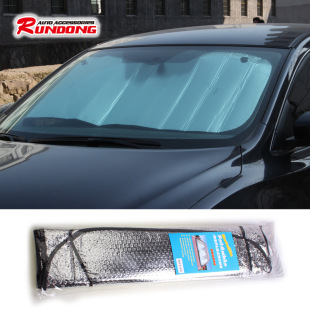 遮阳用品 130 铝箔太阳挡 双面铝箔汽车太阳挡 前挡120g 60CM