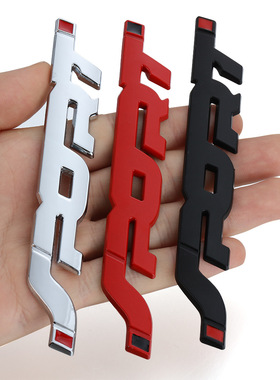 3D金属运动车贴 改装运动sport侧标尾标立体SPORT个性贴纸J16