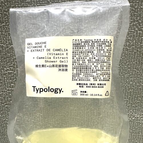 文华东方Typology维生素E+山茶花提取物补充装 洗发沐浴护发300ml
