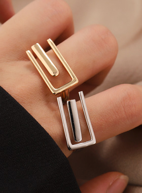 欧美个性戒指女ins潮关节戒子