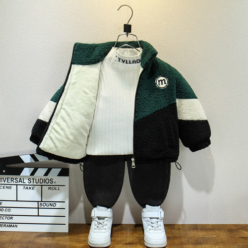 男童棉服冬款2025新款儿童