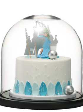 网红蛋糕墙展示壁pc有机玻璃球星