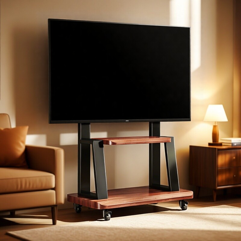 贝石通用电视机移动支架落地推车适用华为海信等一体机架556575寸