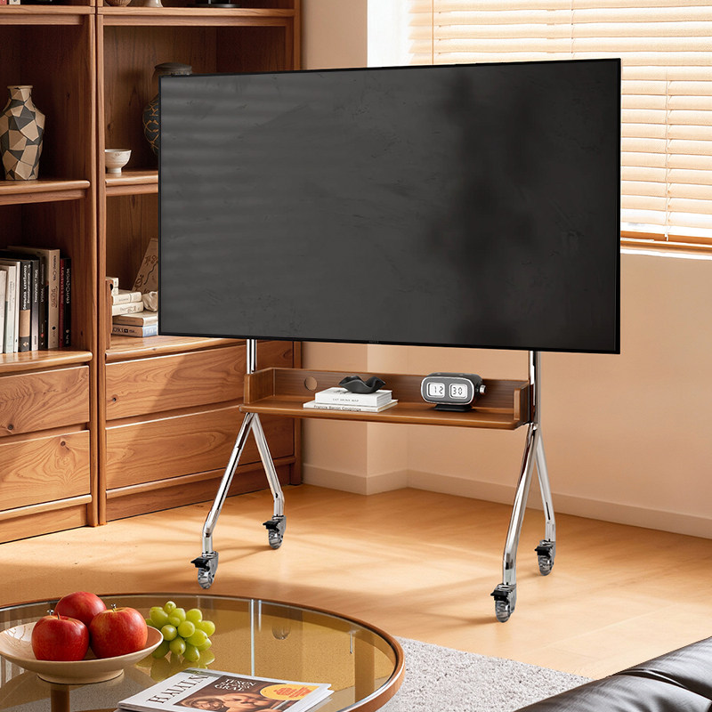 可移动电视机落地支架