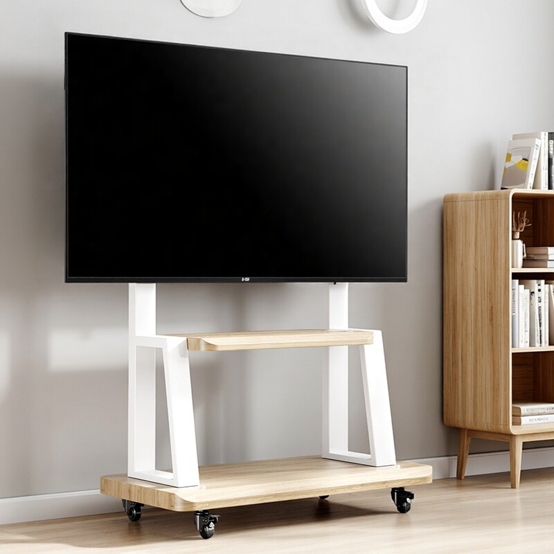 贝石电视机可移动支架落地式带轮推车适用松下索尼TCL等一体挂架