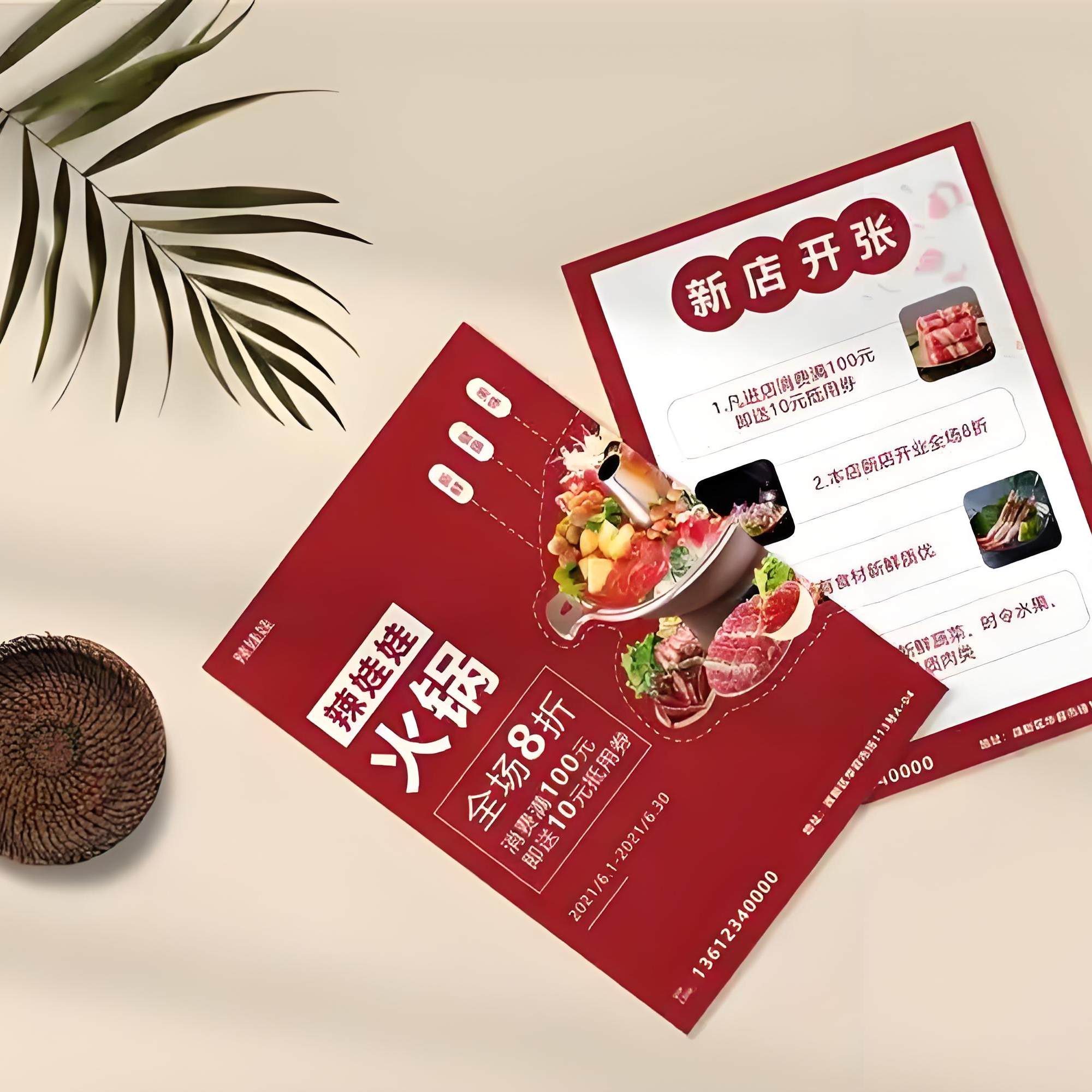 宣传单印刷开业彩页设计海报