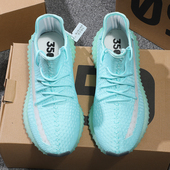 柏宜椰子鞋 男350冰河蓝软底跑步鞋 运动鞋 2025年夏季 莆田潮鞋 男