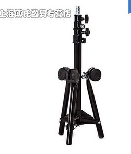 70背景灯架地灯架高70CCM摄影灯架带轮子背景光灯架使用