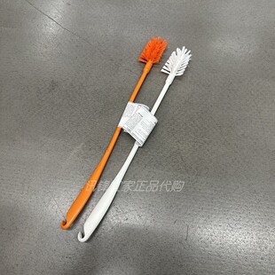 IKEA宜家麦沃格瓶刷窄口玻璃瓶清洁用具软毛刷器皿细长柄刷子正品