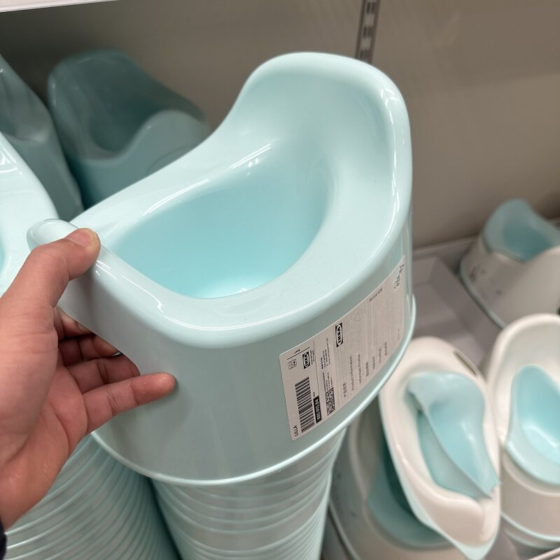 IKEA宜家 丽拉儿童坐便器婴儿马桶宝宝便盆防滑轻便塑料学便器