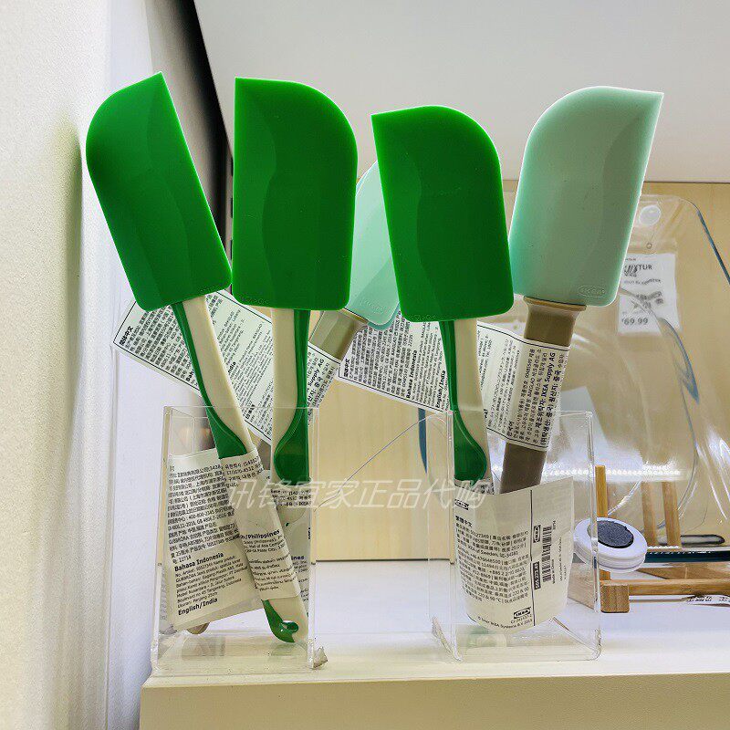 宜家蛋糕刮刀 古伯容面点刷刮刀 奶油刮板刮片烘焙工具多色搅拌刀