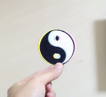 个性刺绣创意设计补丁魔术贴章