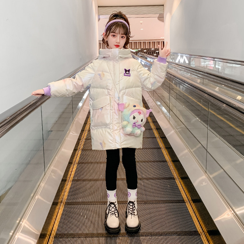 加厚女童冬季羽绒服新款