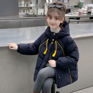 女童棉服冬季2026新款儿童中长款洋气时髦羽绒棉袄小女孩冬装外套
