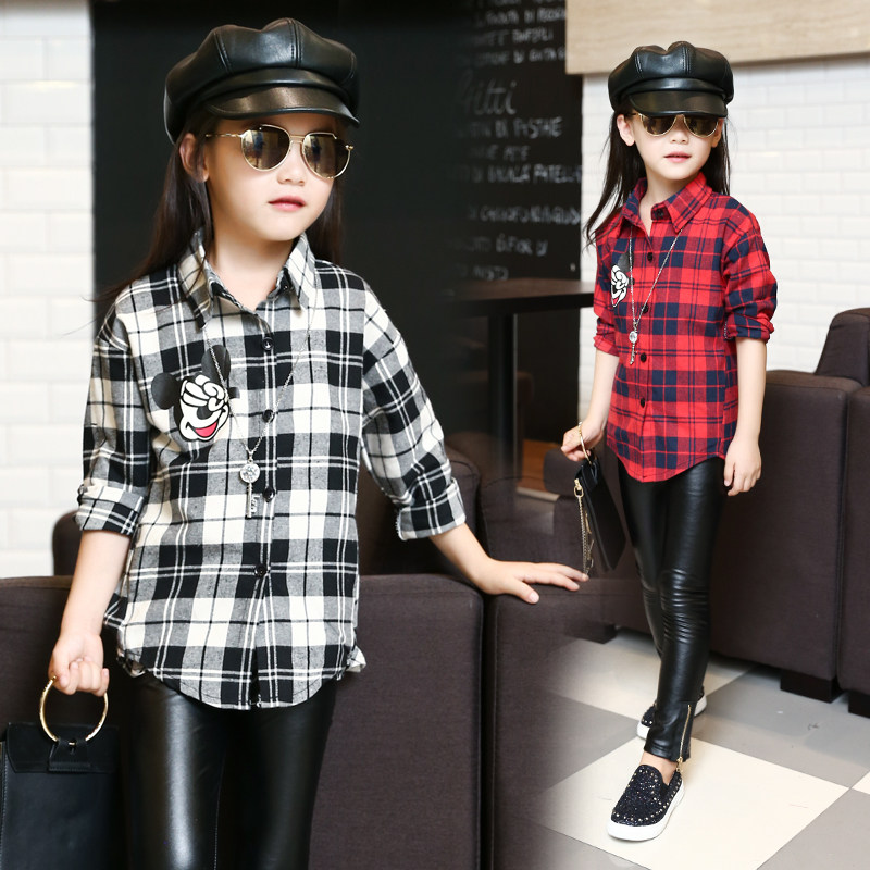 Chemise fille à manche longue - Ref 2085740 Image 3