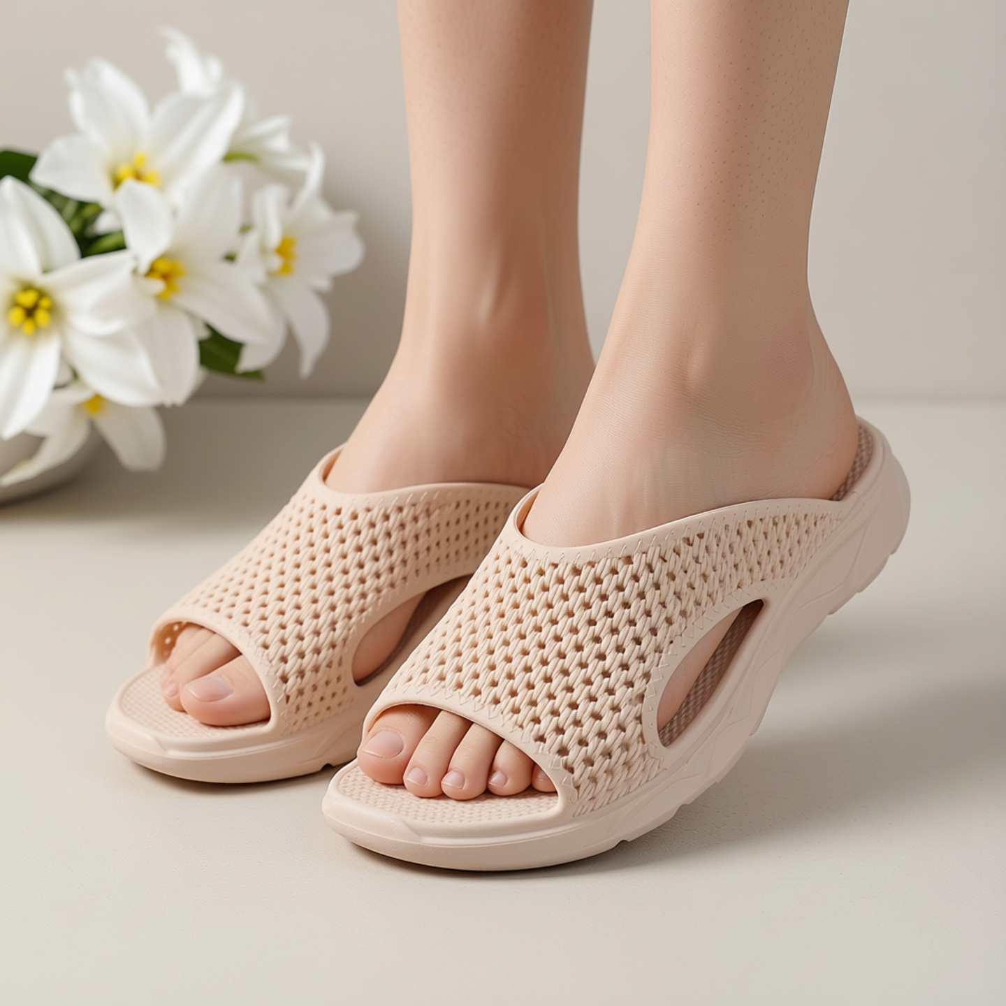 凉拖2026女夏乳胶一字拖防滑软底厚底镂空透气户外居家沙滩凉拖鞋,女鞋,一字拖,淘宝优惠券,粉丝福利购,淘宝优惠卷