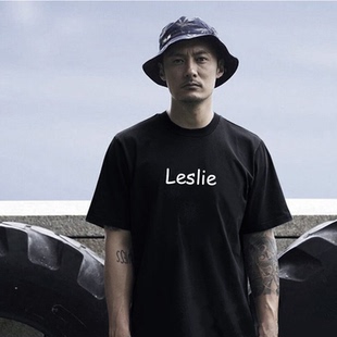 纪念哥哥leslie20周年文化衫张国荣同款短袖纯棉余文乐潮牌半袖男
