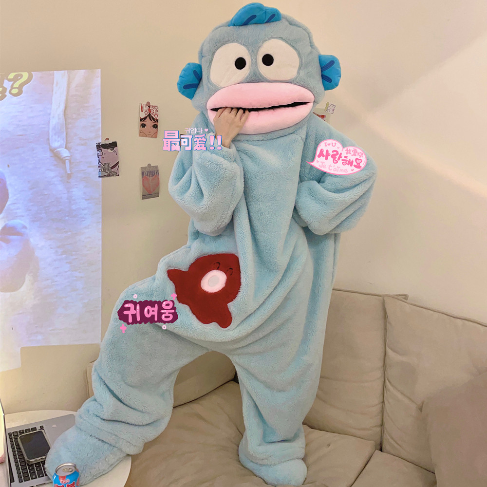 搞怪情侣连体睡衣男女冬季加厚