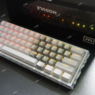 小巨兽暮蝶樱花爱心正侧刻透光键帽透光PBT键帽适配wooting小蜜蜂