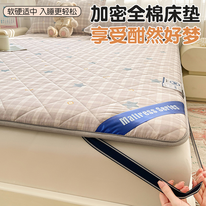 定制全棉床垫薄护脊垫子