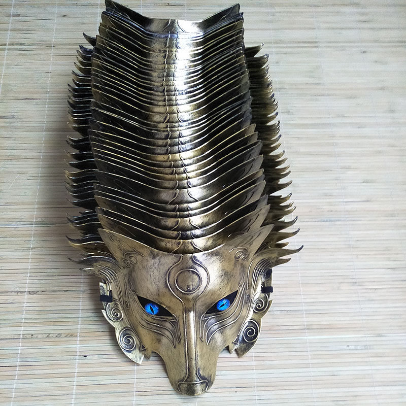 狼人杀 封眼 面具  封闭狼人杀烤漆工艺  号码灯 卡牌，万圣节