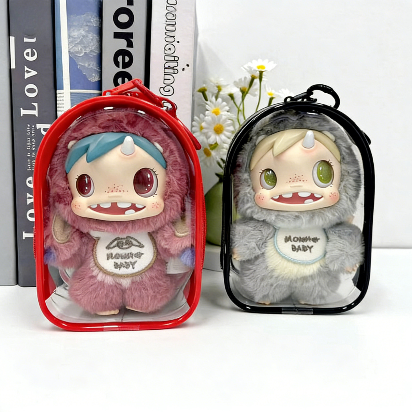 泡泡玛特宝拉搪胶保护套POLAR Monster Baby怪物抽绳斜挎娃包娃袋,模玩/动漫/周边/娃圈三坑/桌游,娃包,淘宝优惠券,粉丝福利购,淘宝优惠卷