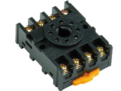 时间继电器底座 PF083A 圆8脚插座 座子 配MK2P AH3 ASY DH48S等