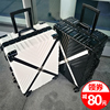 password suitcase case trunk Aluminum frame Draw bar box Universal wheel Leather trunk Korean Edition fresh
