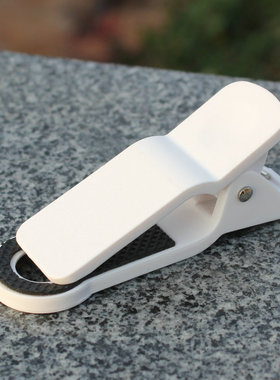 白色塑料手机夹M17X0.75mm螺纹接口