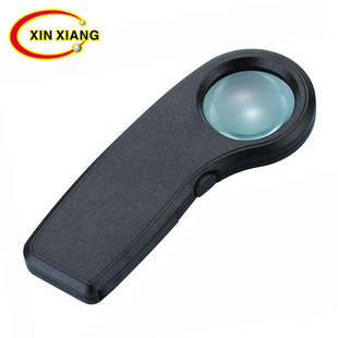 工厂现货30倍LED灯带验钞功能卡片式照明珠宝古玩字画放大镜