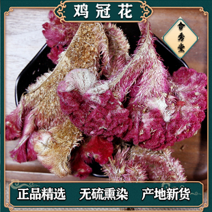 中草药 鸡冠花 中药材 红鸡冠花干鸡公花鸡冠头 鸡冠花子